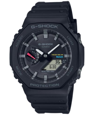 Мужские часы G-Shock Analog Digital Black Resin Strap 46mm, GAB2100-1A