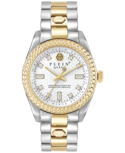 Philipp Plein Женские двухцветные стальные часы Queen 36mm