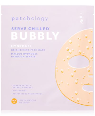 Patchology Bubbly Cheeks Brightening Hydrogel Face Mask