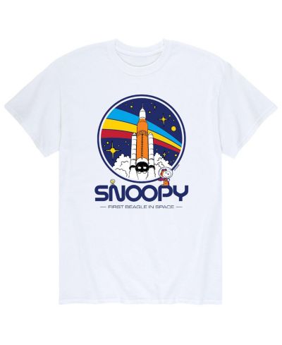 Мужская футболка Peanuts Snoopy Rocket