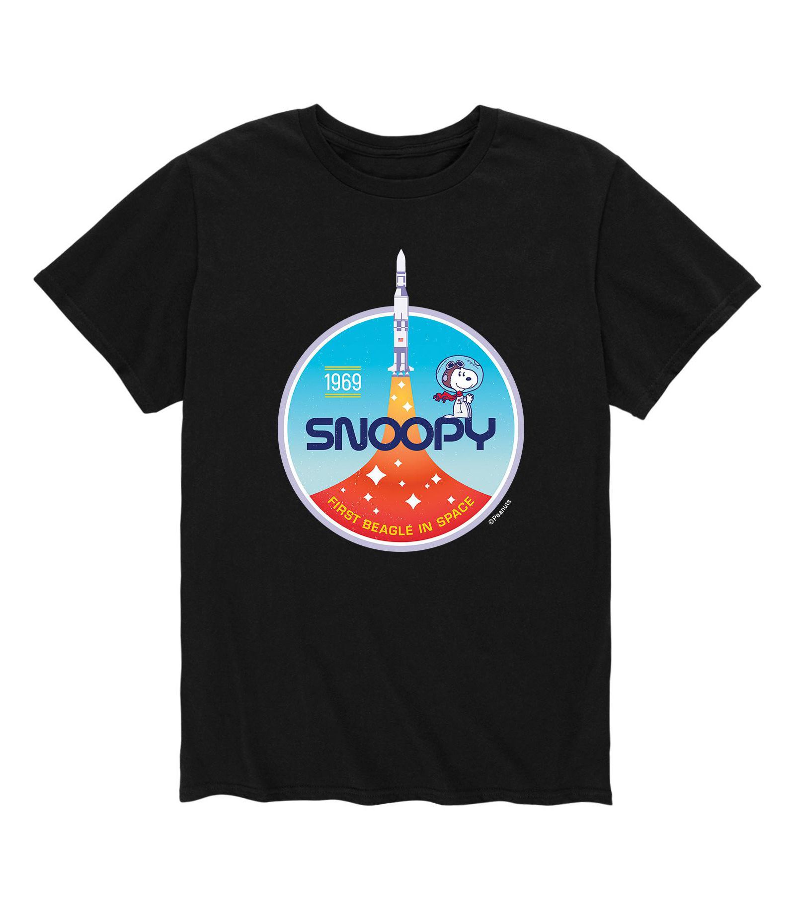 Мужская футболка Peanuts Snoopy Rocket T-Shirt