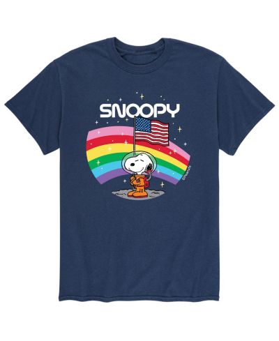 Мужские носки Men's Peanuts Space American Flag