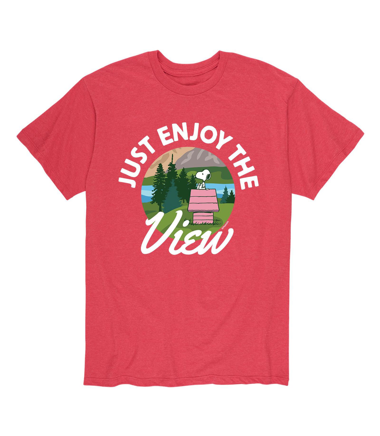 Men's Peanuts Enjoy the View T-Shirt