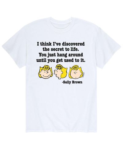Мужская футболка Peanuts Secret to Life