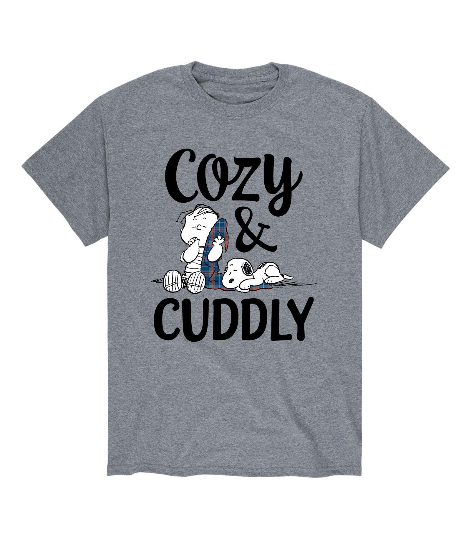 Men's Peanuts Cozy Cuddly T-Shirt
