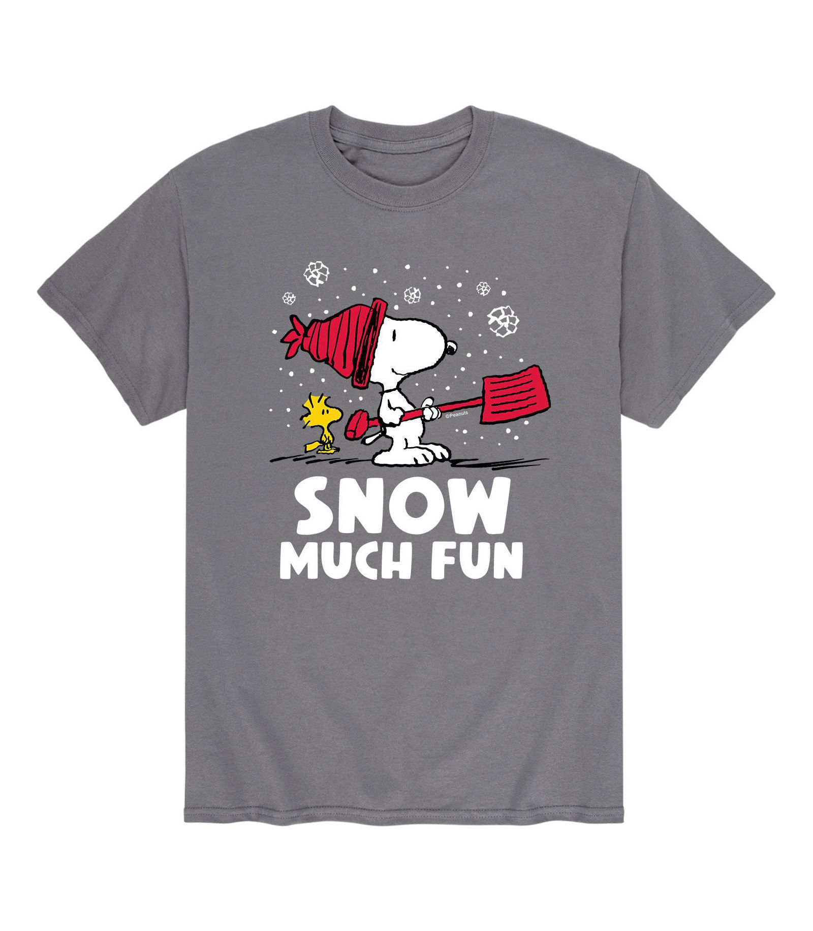 Футболка Men's Peanuts Snow Much Fun