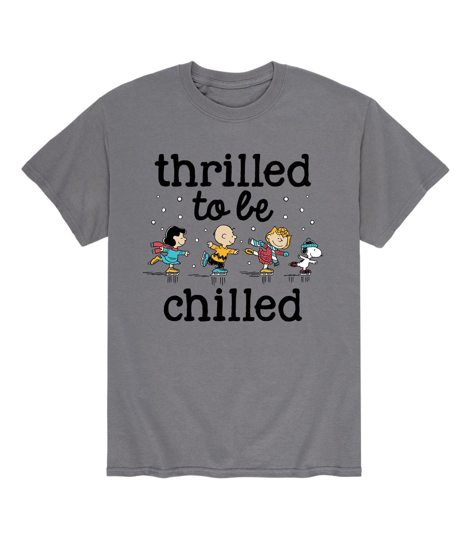 Мужская футболка Peanuts Thrilled Chilled