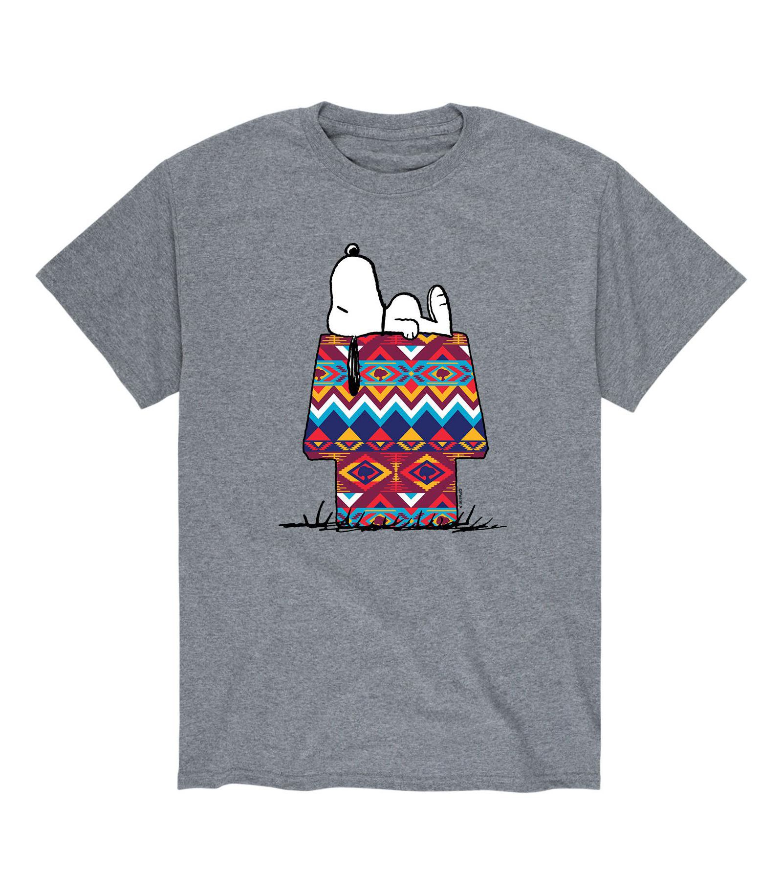 Men's Peanuts Patterned House T-Shirt