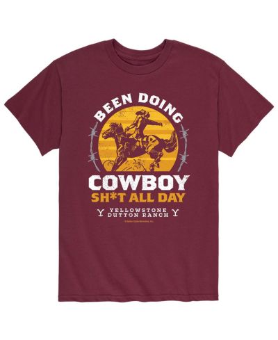 Мужская футболка Yellowstone Cowboy