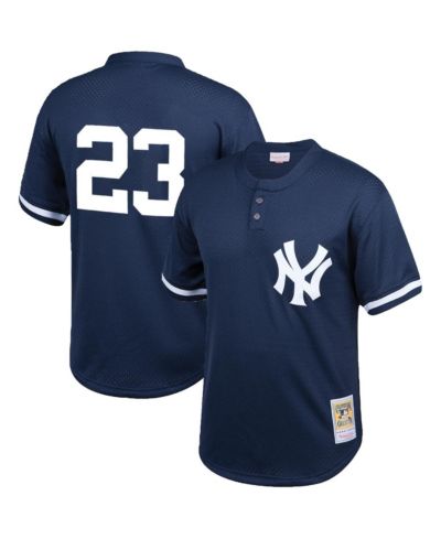 Мужская джерси Mitchell & Ness Don Mattingly Navy New York Yankees Cooperstown Collection Mesh Batting Practice