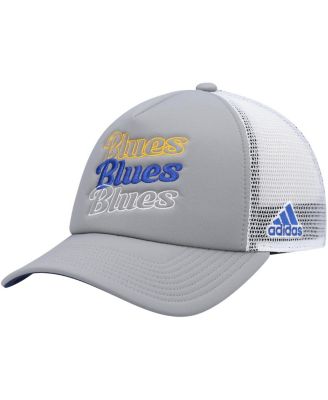 Женская серая белая кепка St. Louis Blues Foam Trucker