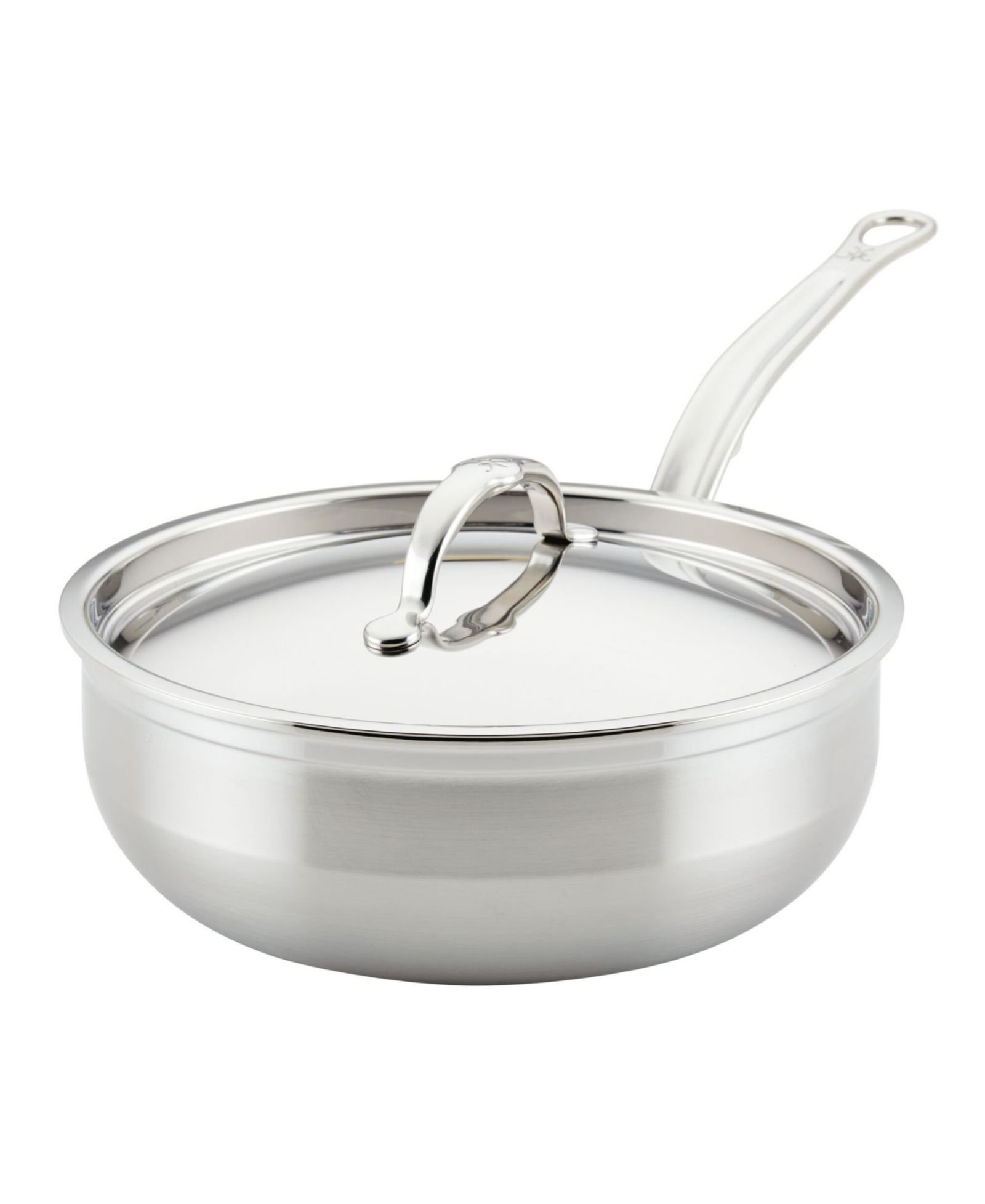 Сковорода Hestan ProBond® Clad Stainless Steel 3.5-Quart Covered Essential