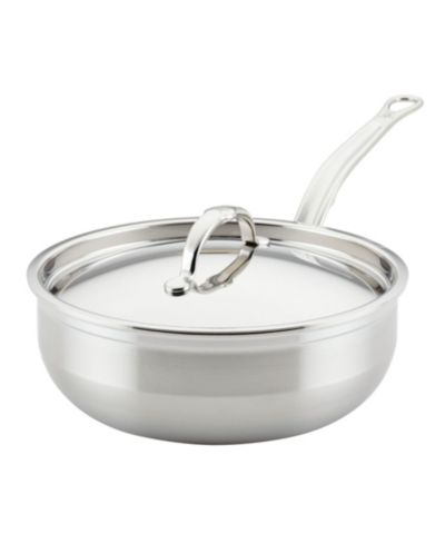 ProBond® Clad Stainless Steel 3.5-Quart Covered Essential Pan