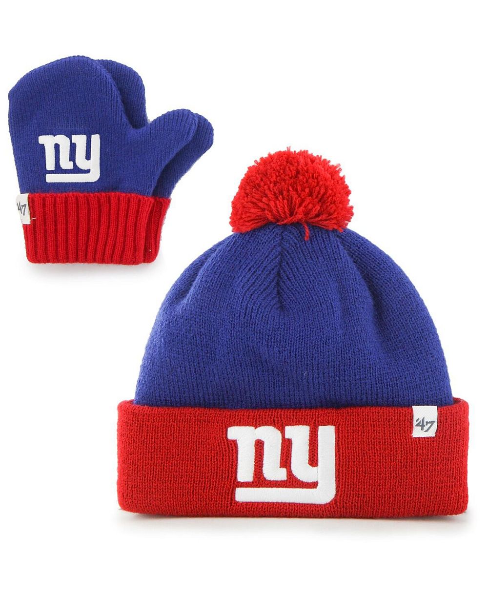 Детский комплект из шапки и варежек New York Giants Bam Bam