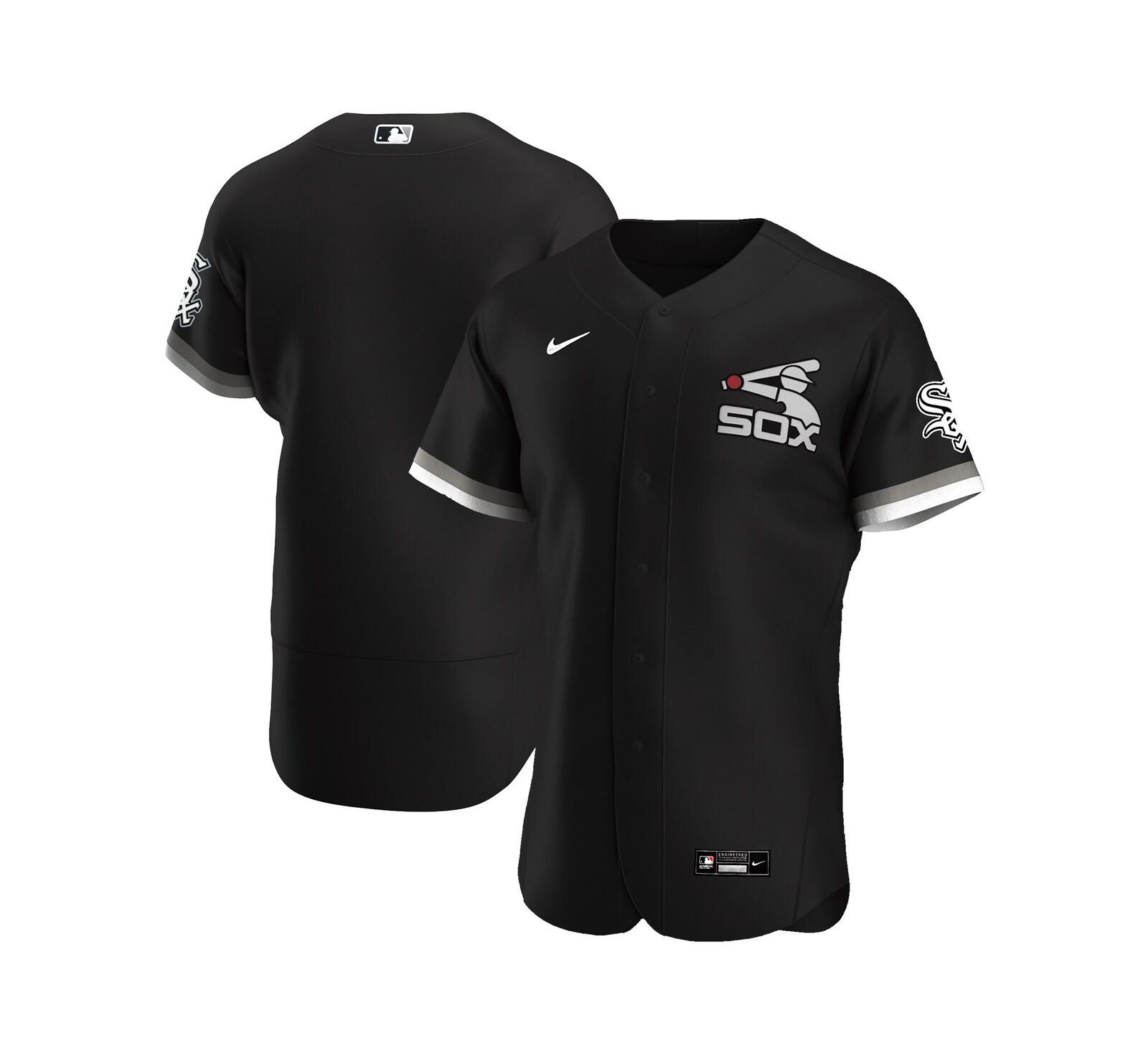 Men's Black Chicago White Sox Alternate Authentic Team Jersey