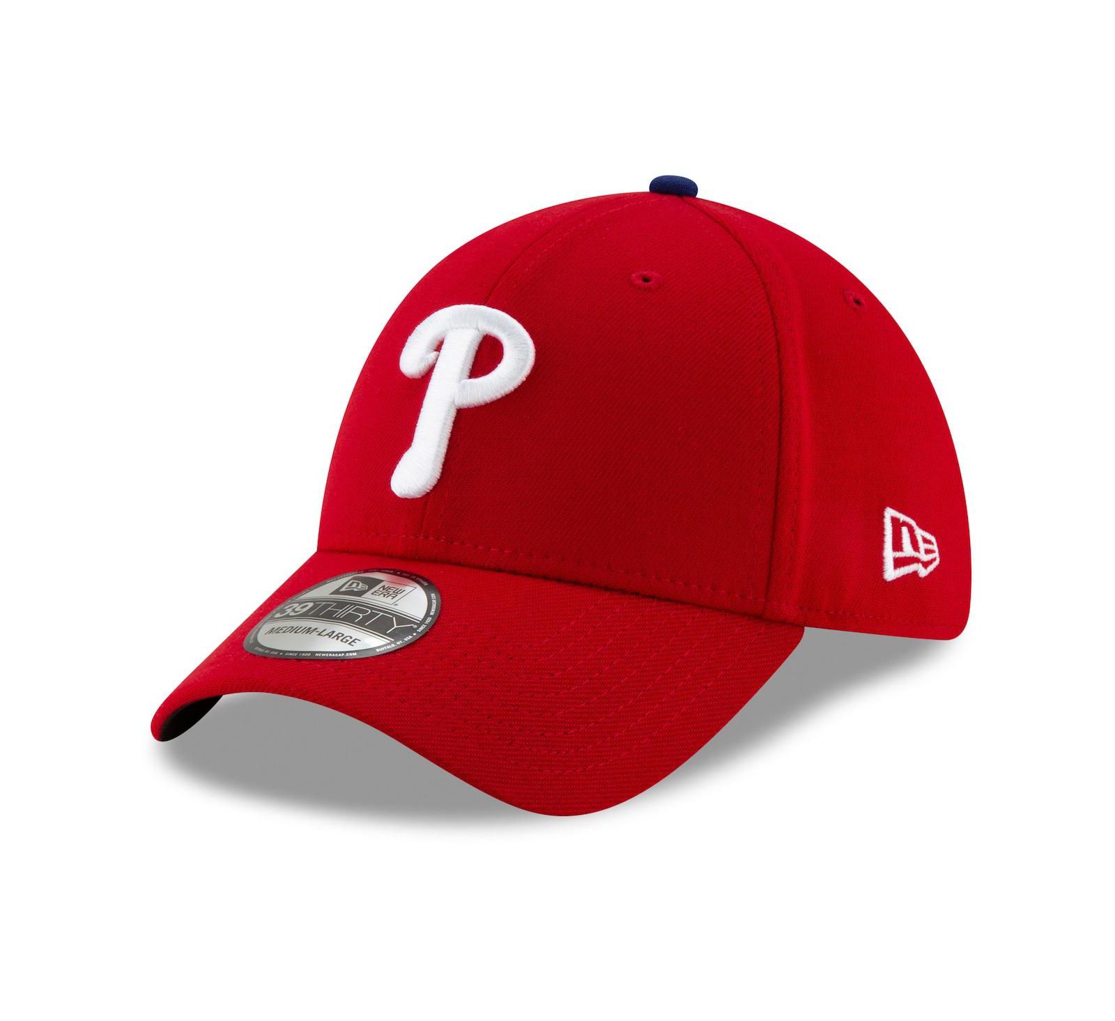 Men's Red Philadelphia Phillies Game Team Classic 39Thirty Flex Hat