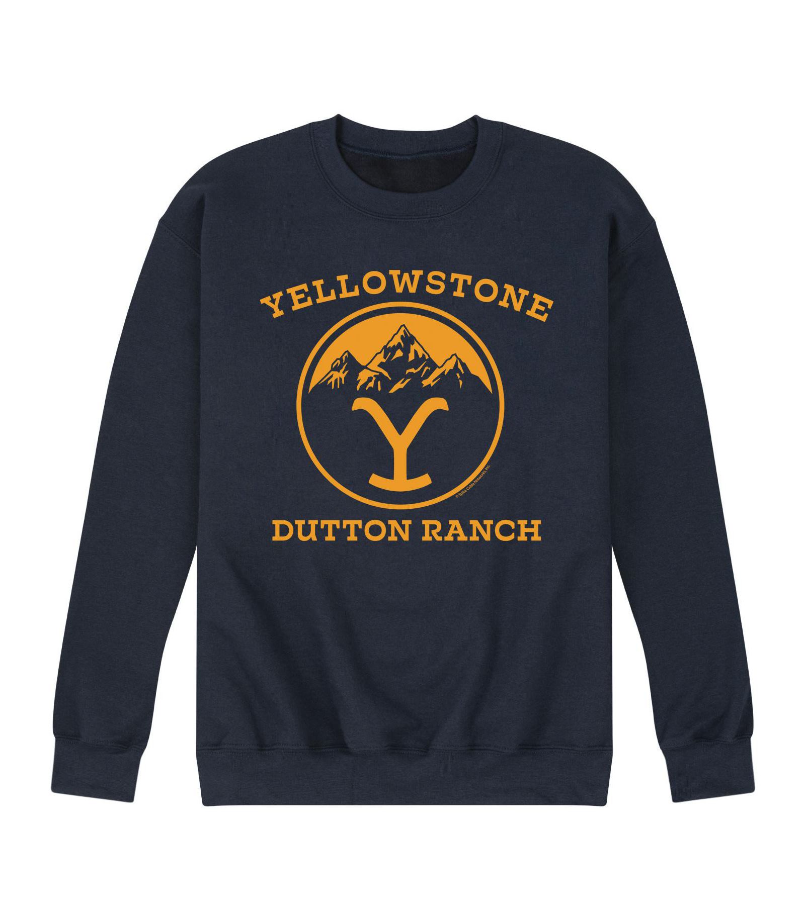 Men's Yellowstone Y Moutains Fleece Sweatshirt