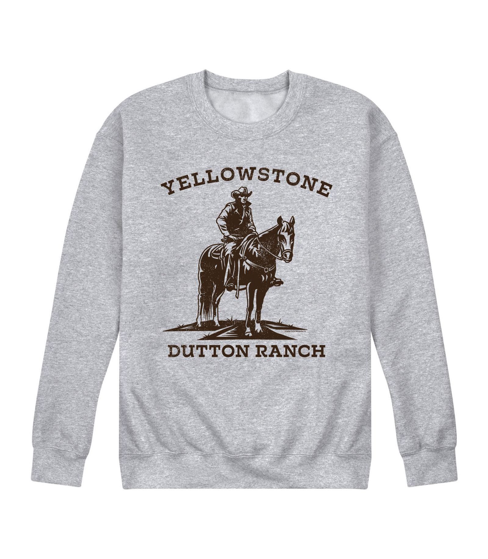 Men's Yellowstone Cowboy Fleece Sweatshirt