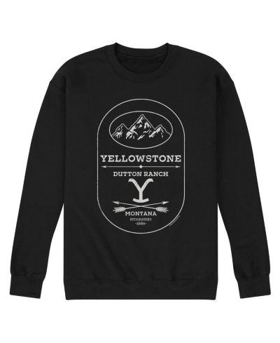 Мужская флисовая толстовка Yellowstone с логотипом Y и стрелками