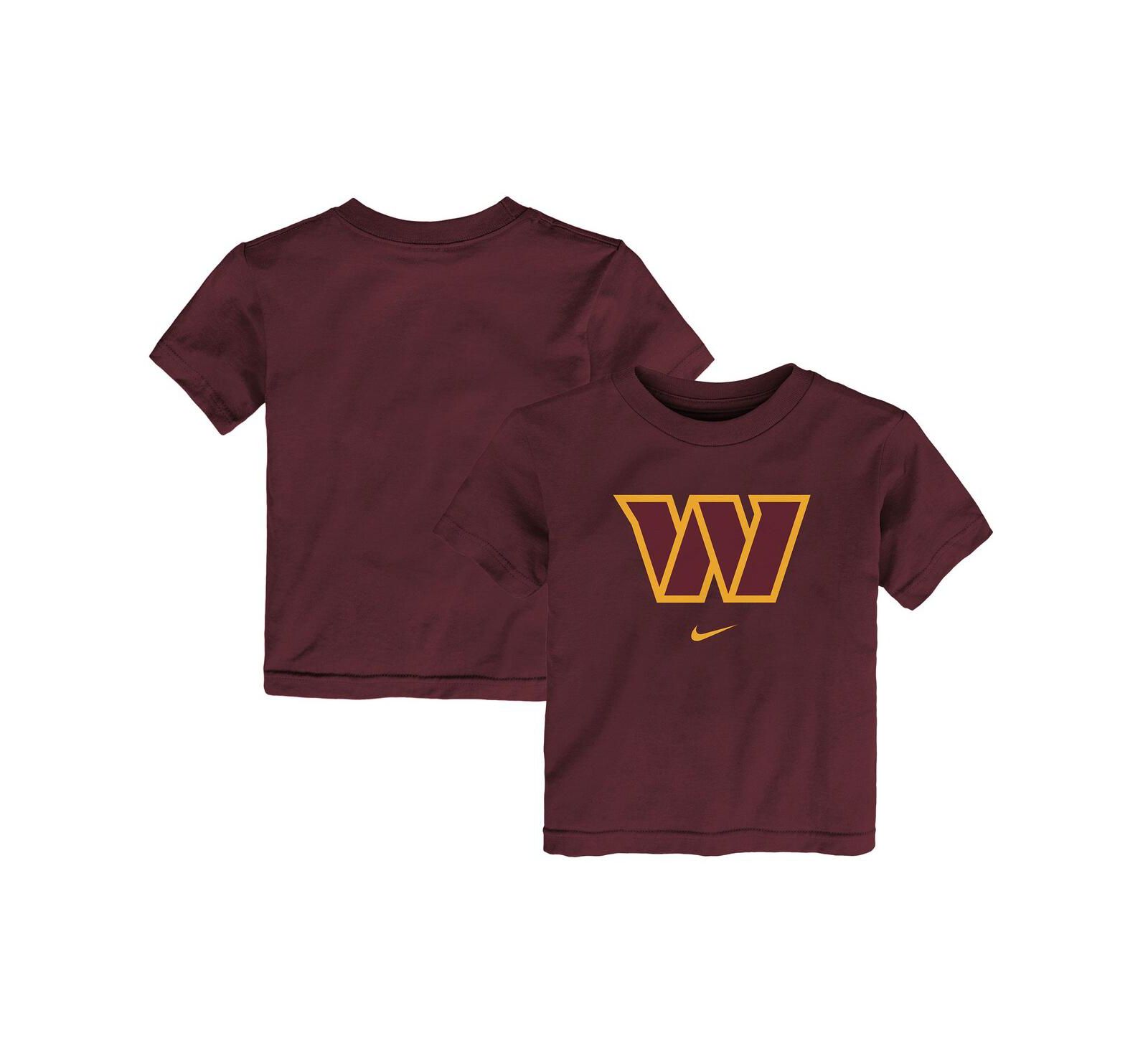 Детская футболка Nike Unisex Infant Preschool Burgundy Washington Commanders Team Logo