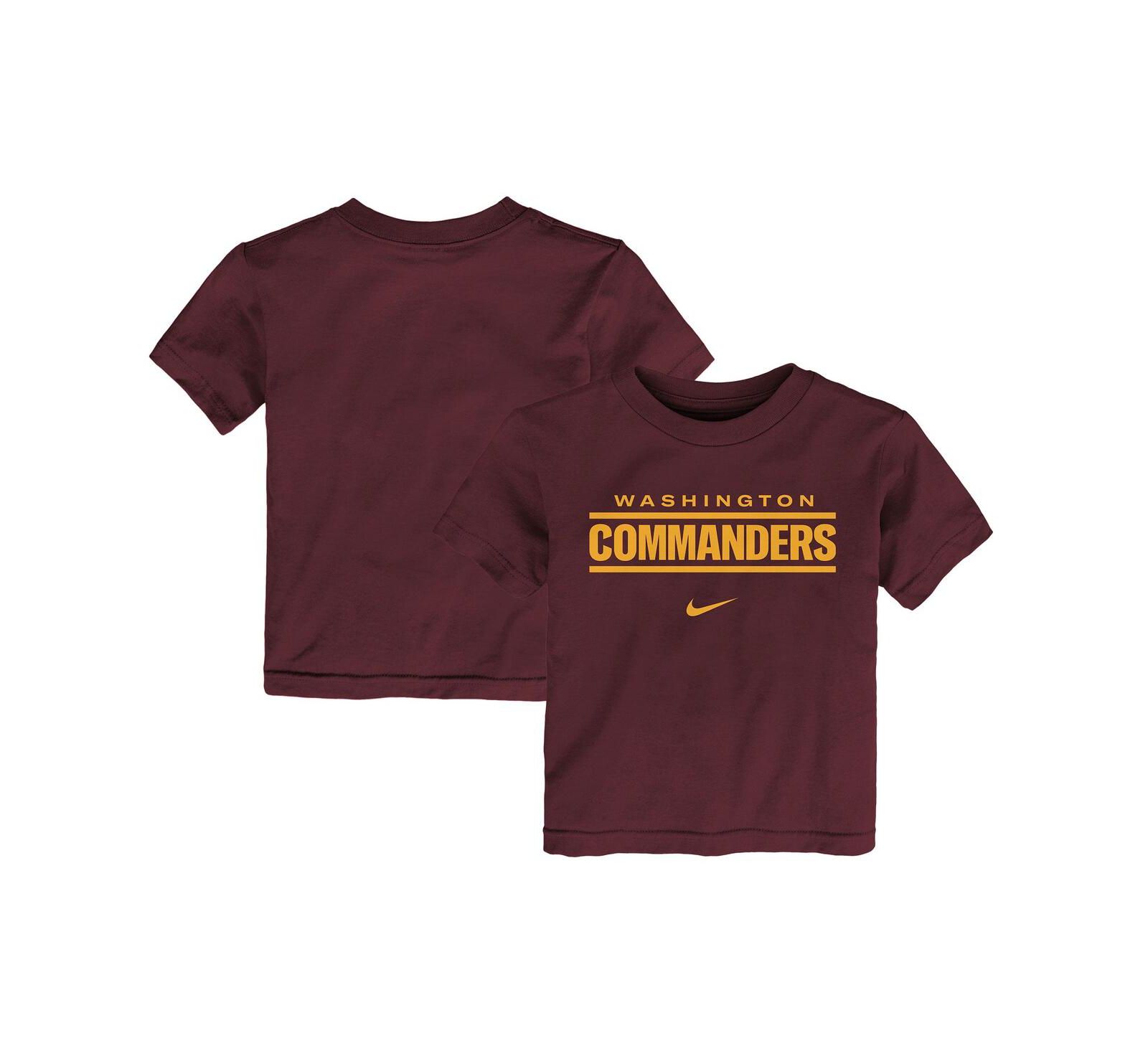 Unisex Infant Preschool Burgundy Washington Commanders Wordmark T-shirt