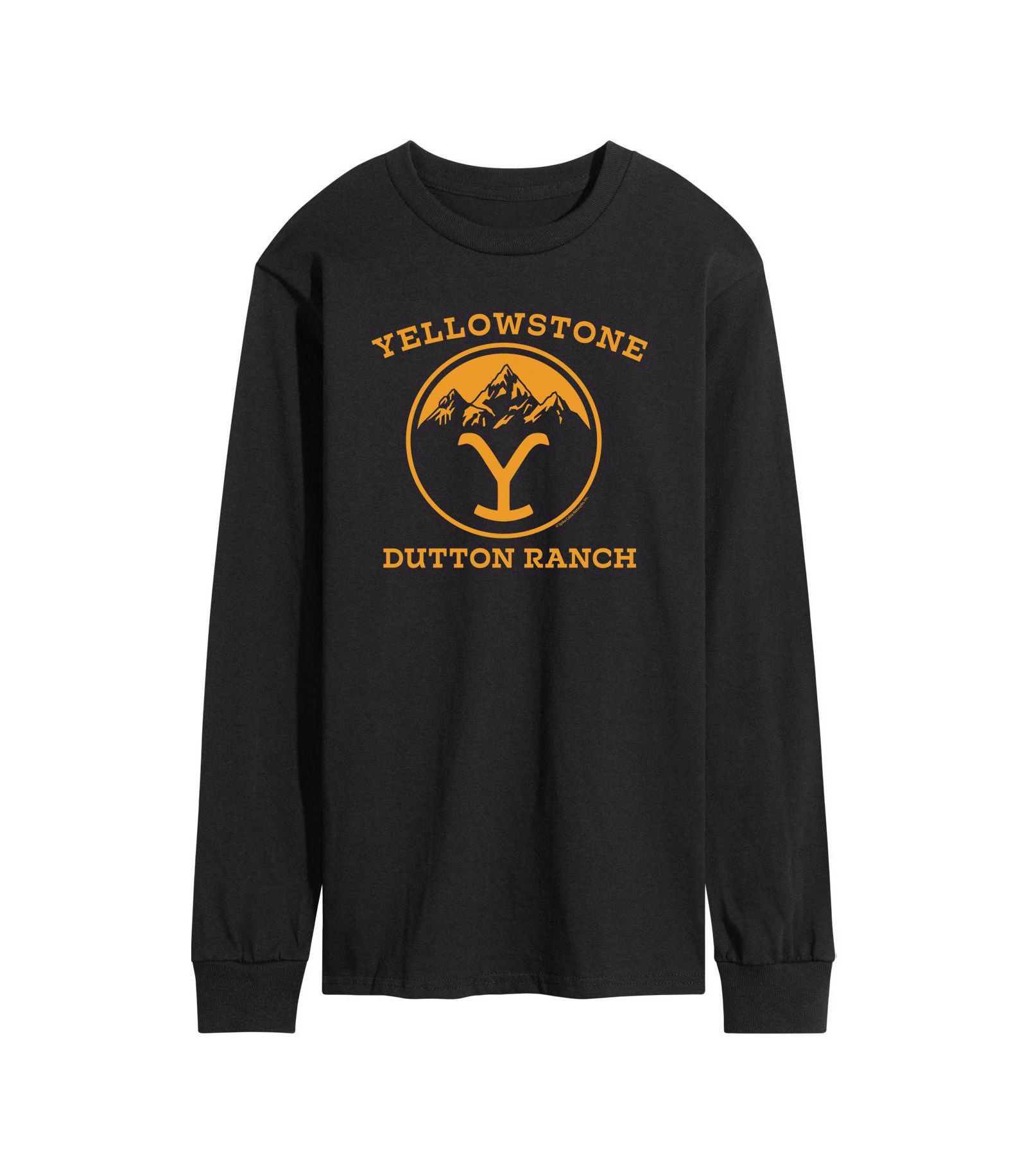 Мужская футболка Yellowstone Y Mountains Long Sleeve