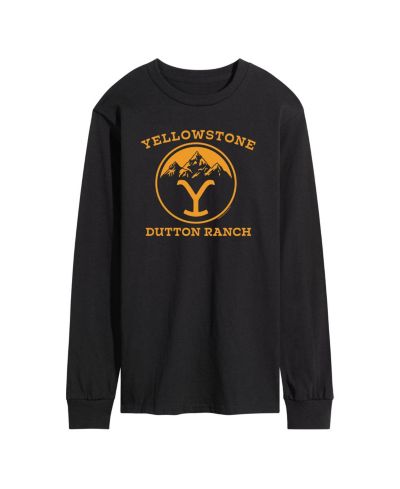 Мужская футболка Yellowstone Y Mountains Long Sleeve