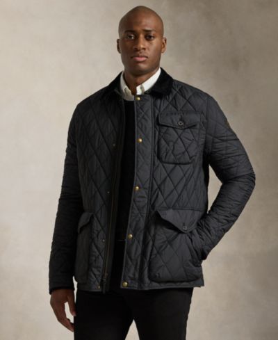 Polo Ralph Lauren Мужская стеганая водоотталкивающая куртка с полной молнией Beaton