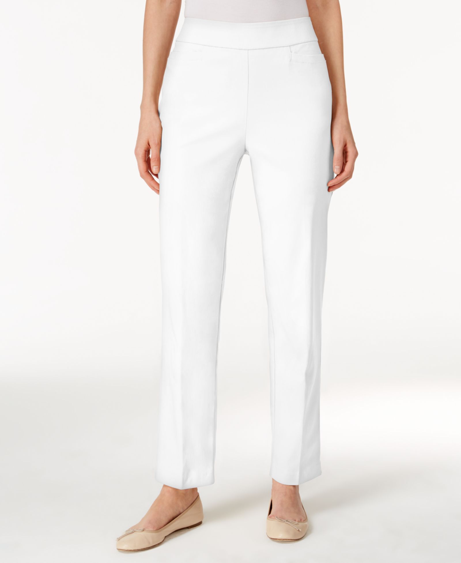 Alfred Dunner Classics Allure, узкие брюки slim-leg
