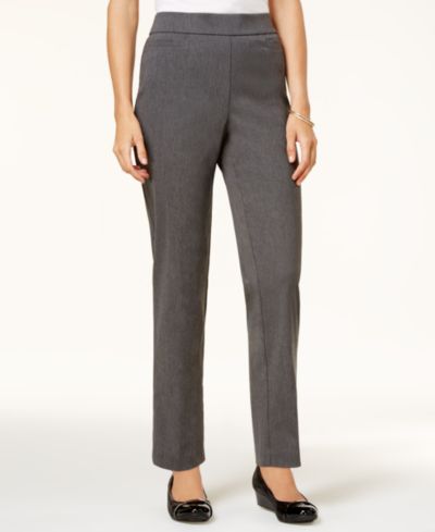 Alfred Dunner Classics Allure, узкие брюки slim-leg