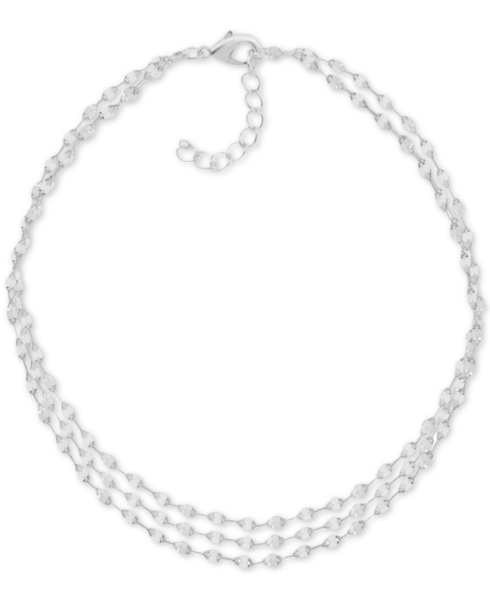Анклет And Now This Three-Row Mirror Chain