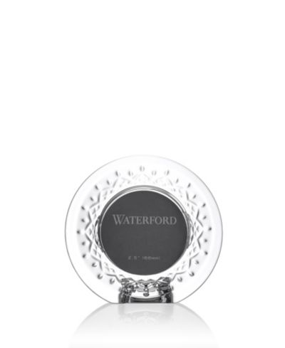 Круглая мини-рамка Waterford Giftology Lismore