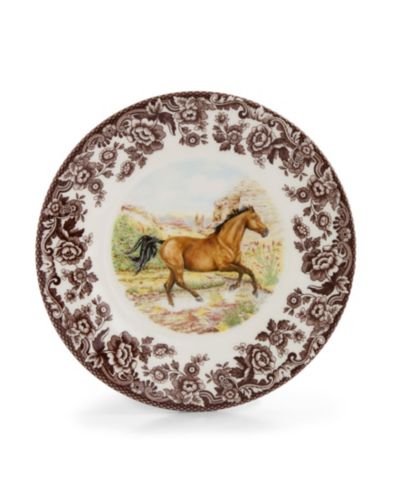 Салатная тарелка Spode Woodland American Quarter Horse