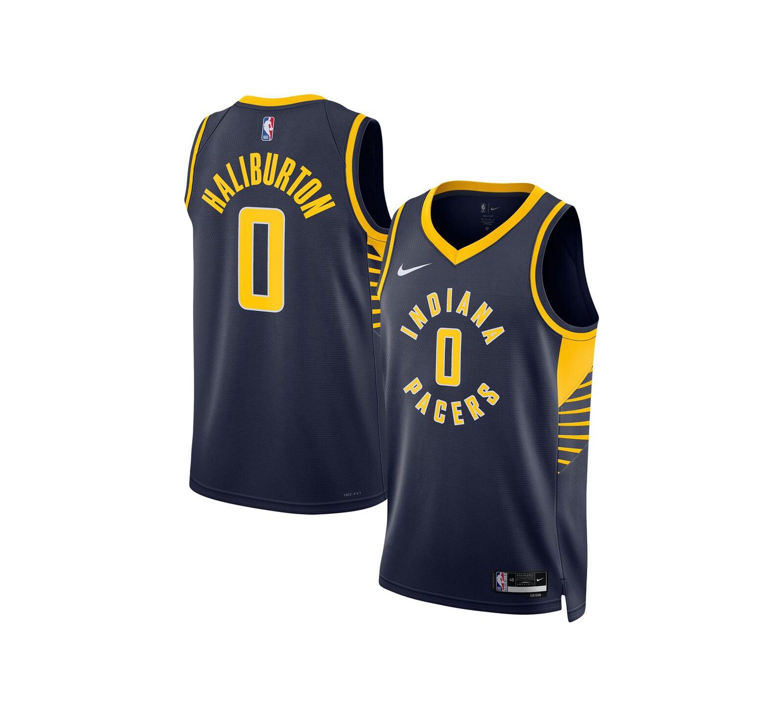 Nike джерси Tyrese Haliburton Indiana Pacers Swingman - Icon Edition, Мужской и Женский