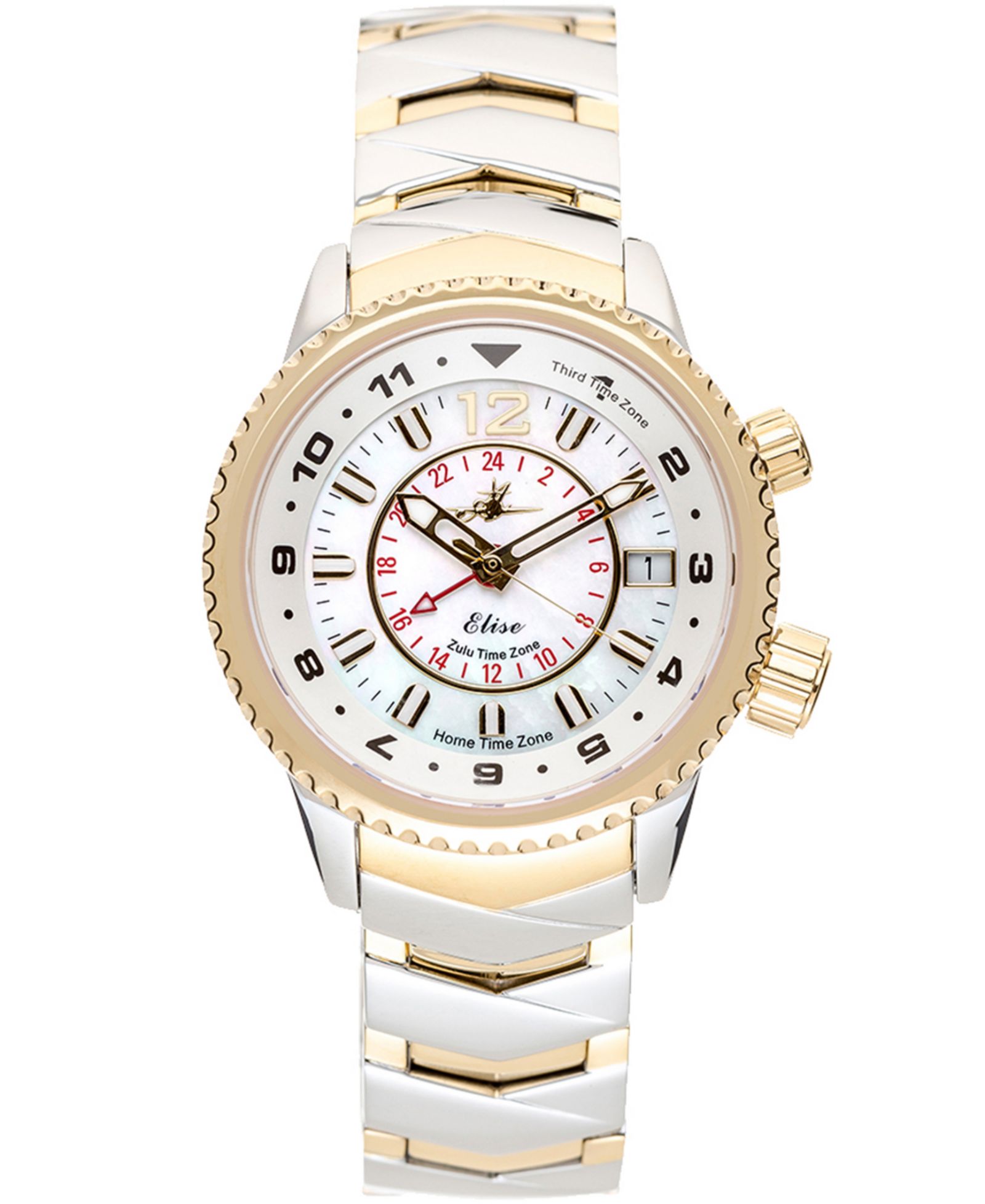 Женские наручные часы Abingdon Co. Elise из нержавеющей стали, 33mm