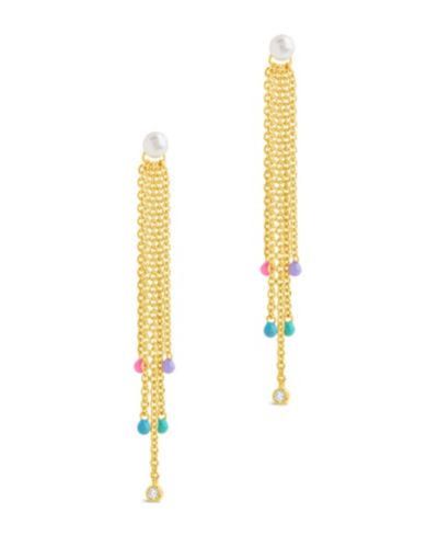 Sterling Forever серьги Delmare Dangle