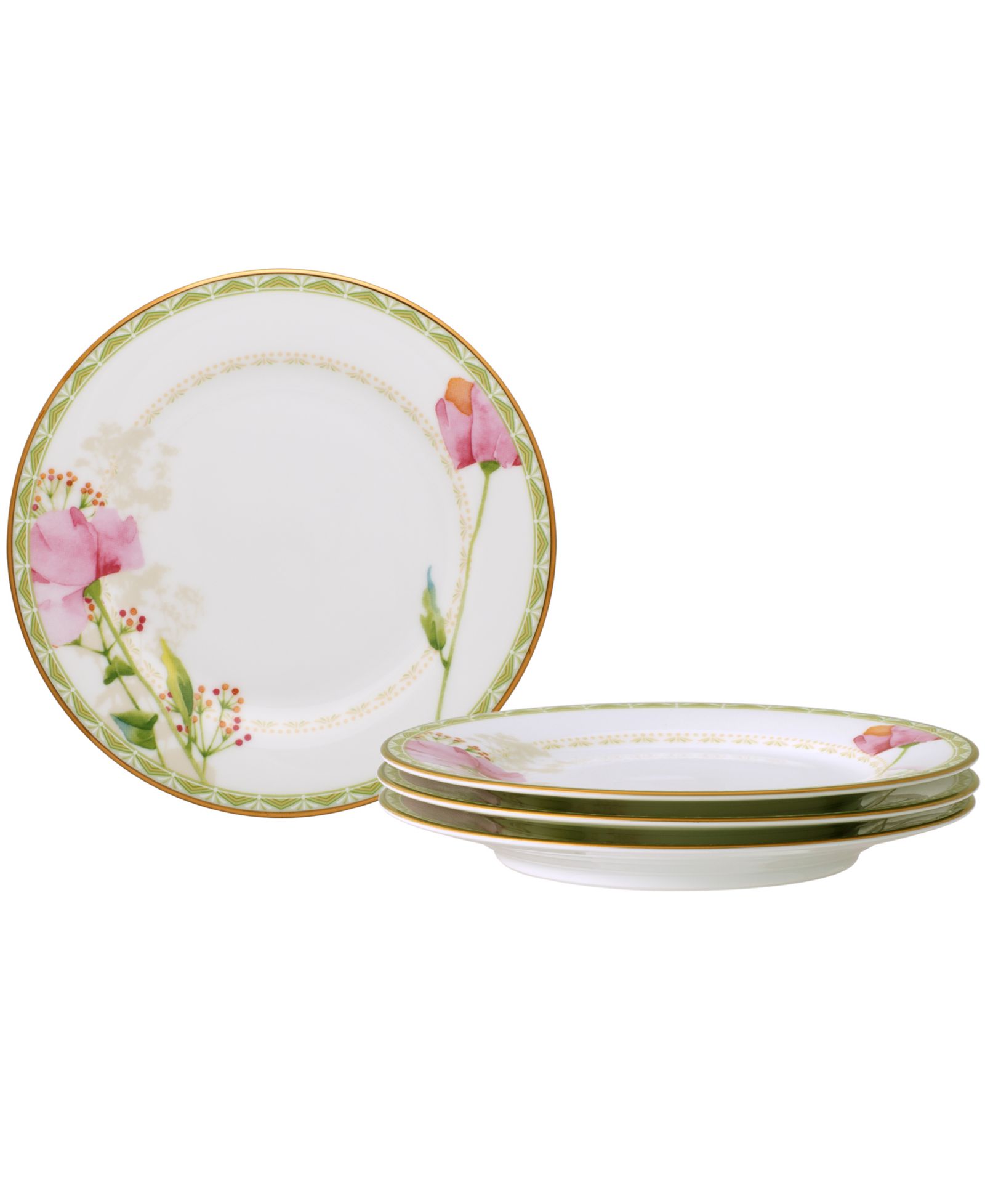 Набор из 4 тарелок Noritake Poppy Place, 6.25"