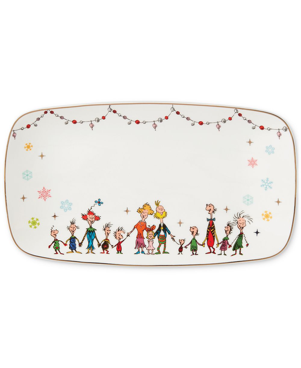 Lenox Поднос Merry Grinchmas