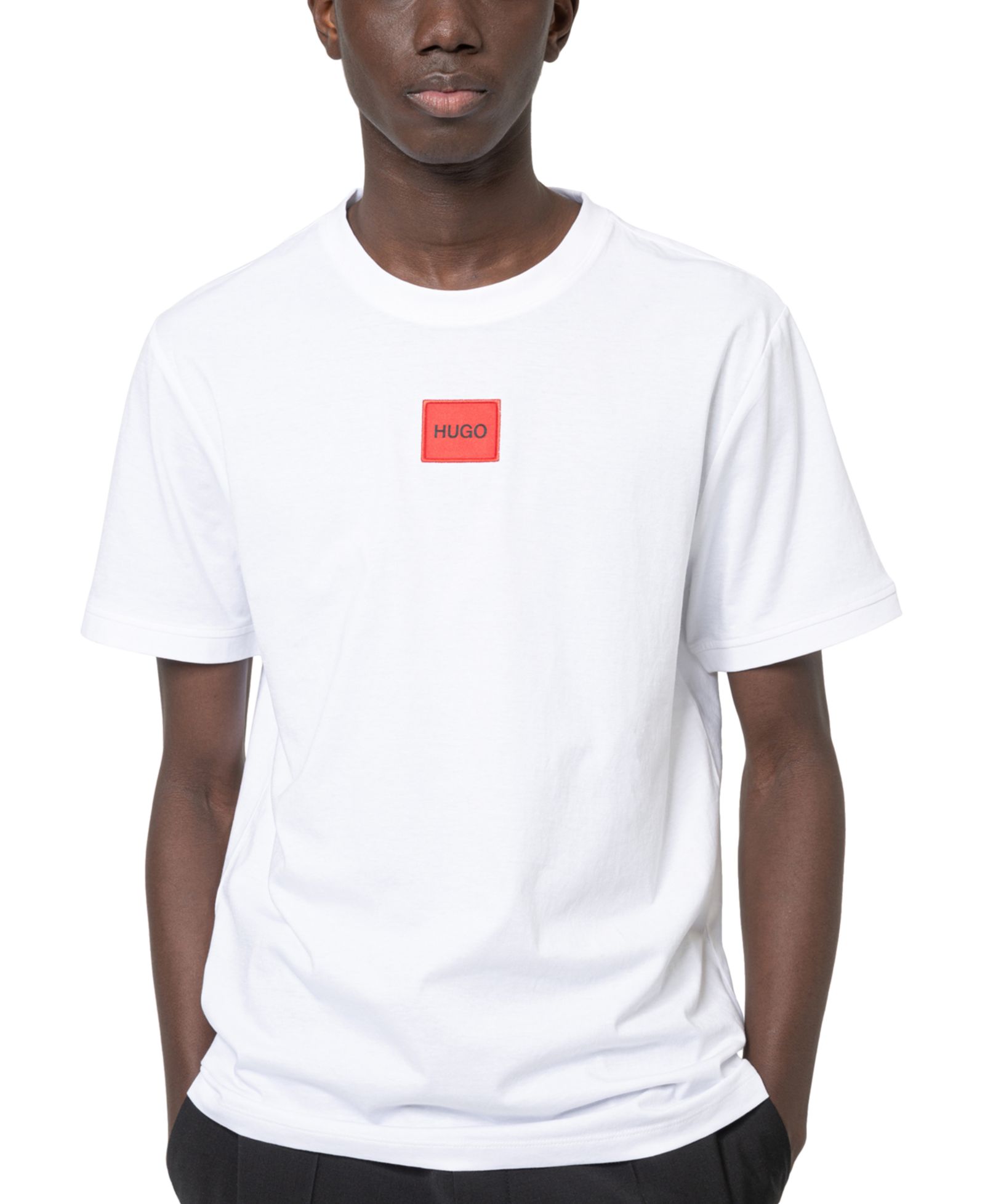 HUGO by Hugo Boss Men's Logo Patch T-Shirt