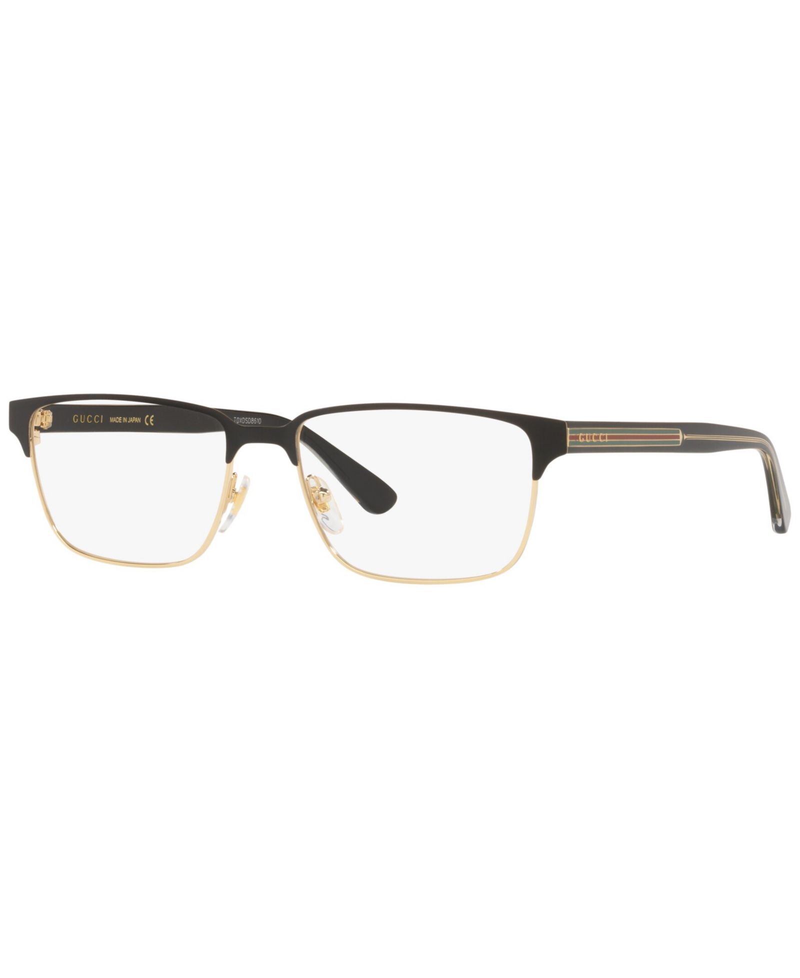 Gucci Man Rectangle Metal GG0383O Eyeglasses