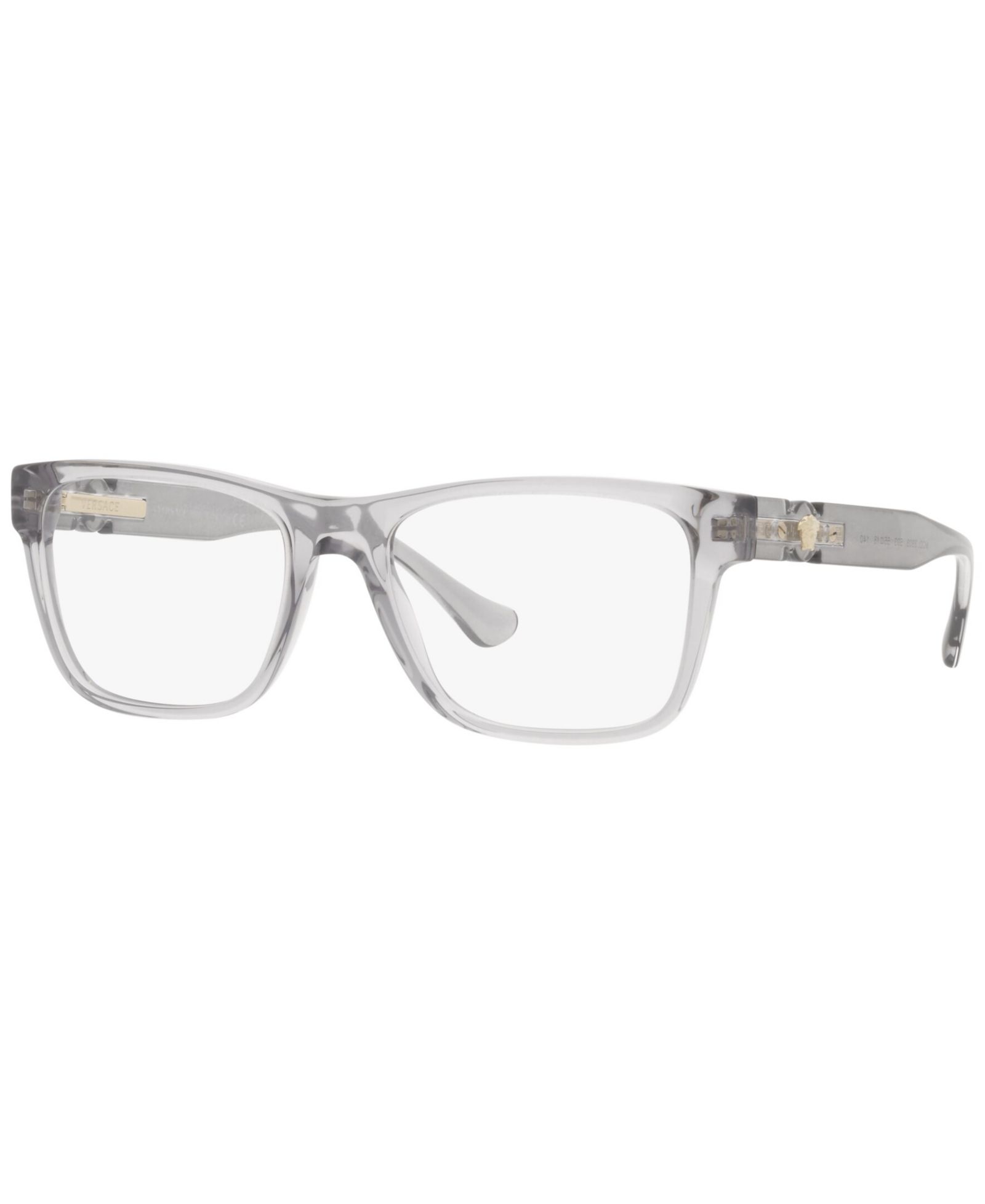 Versace Man Rectangle Plastic VE3303 Eyeglasses