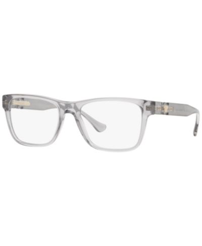 Versace Man Rectangle Plastic VE3303 Eyeglasses