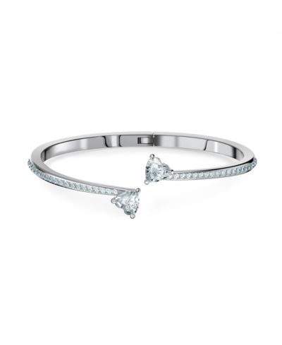 Браслет Swarovski Attract Soul Heart с родиевым покрытием