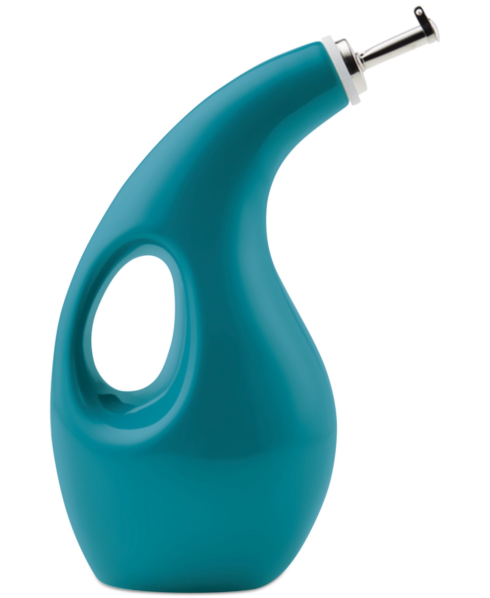 Rachael Ray Ceramics EVOO Oil & Vinegar Dispensing Bottle, 24-oz.