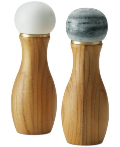 Набор мельниц для соли и перца Anolon Pantryware Teakwood & Marble, 2 шт.