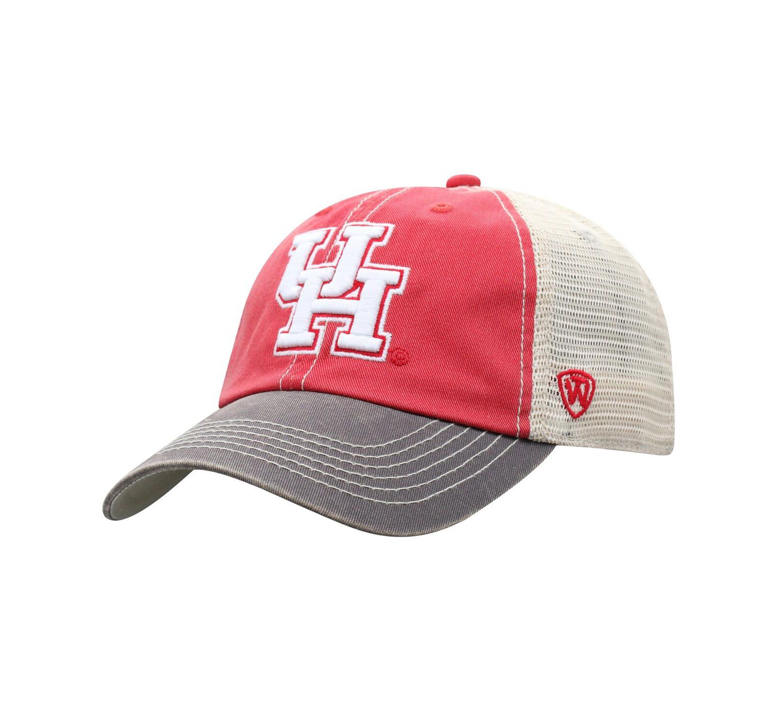 Мужская кепка Top of the World Red Houston Cougars Offroad Trucker Snapback