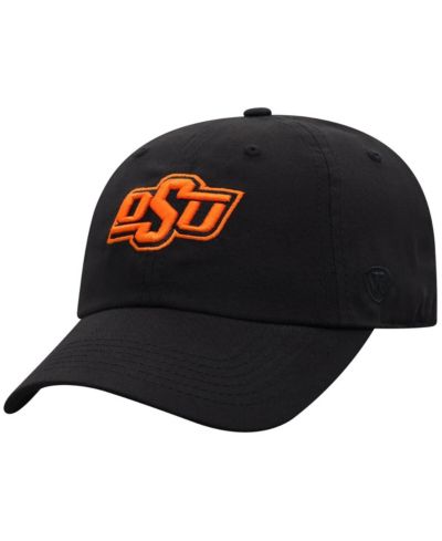 Мужская регулируемая кепка Top of the World Oklahoma State Cowboys Staple, черная