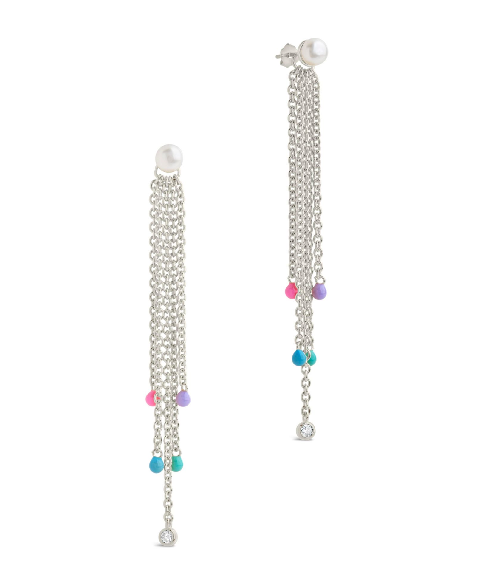 Sterling Forever Серьги-подвески Delmare Dangle