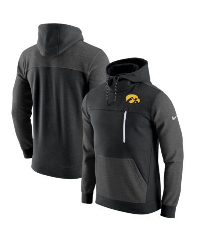 Men's Nike Black Iowa Hawkeyes AV-15 2.0 Pullover Hoodie