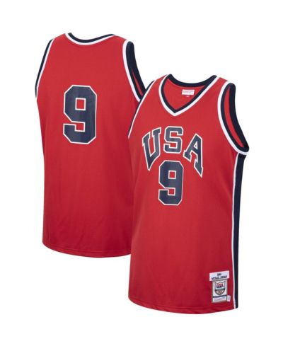 Мужская джерси Mitchell & Ness Michael Jordan USA Basketball